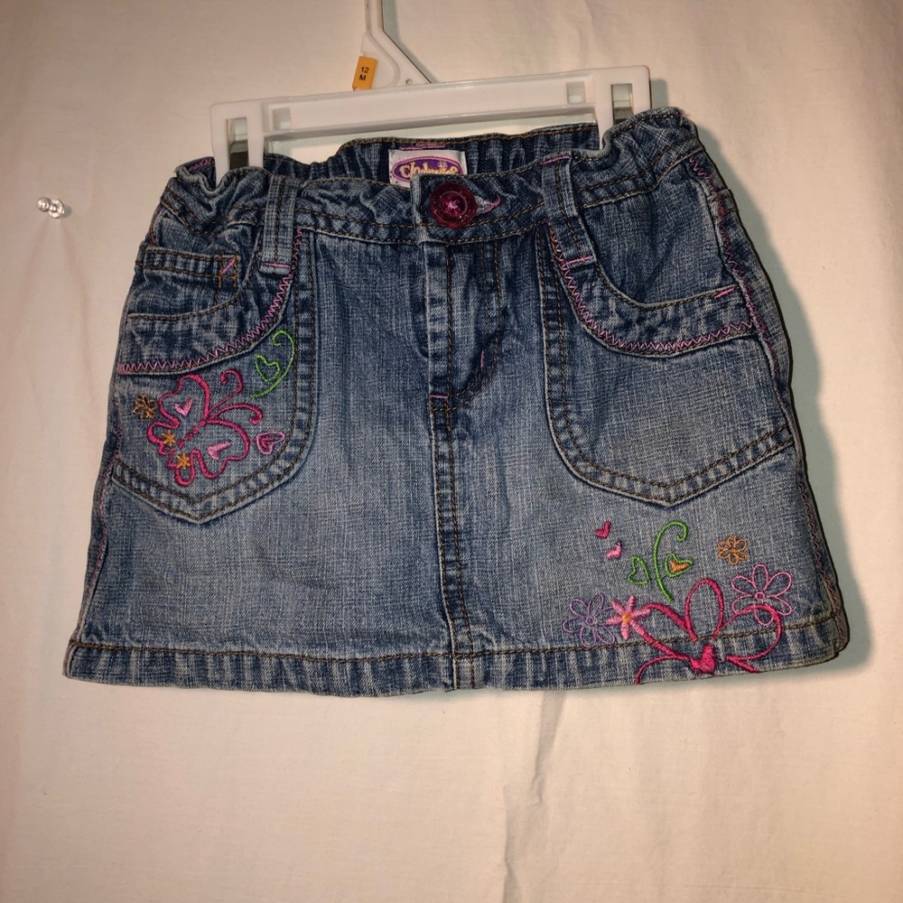 Clockwise 2t denim skirt